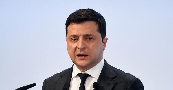 Der Präsident sagte, die Ukraine wolle Frieden, werde ihr Territorium aber nicht an Russland abgeben