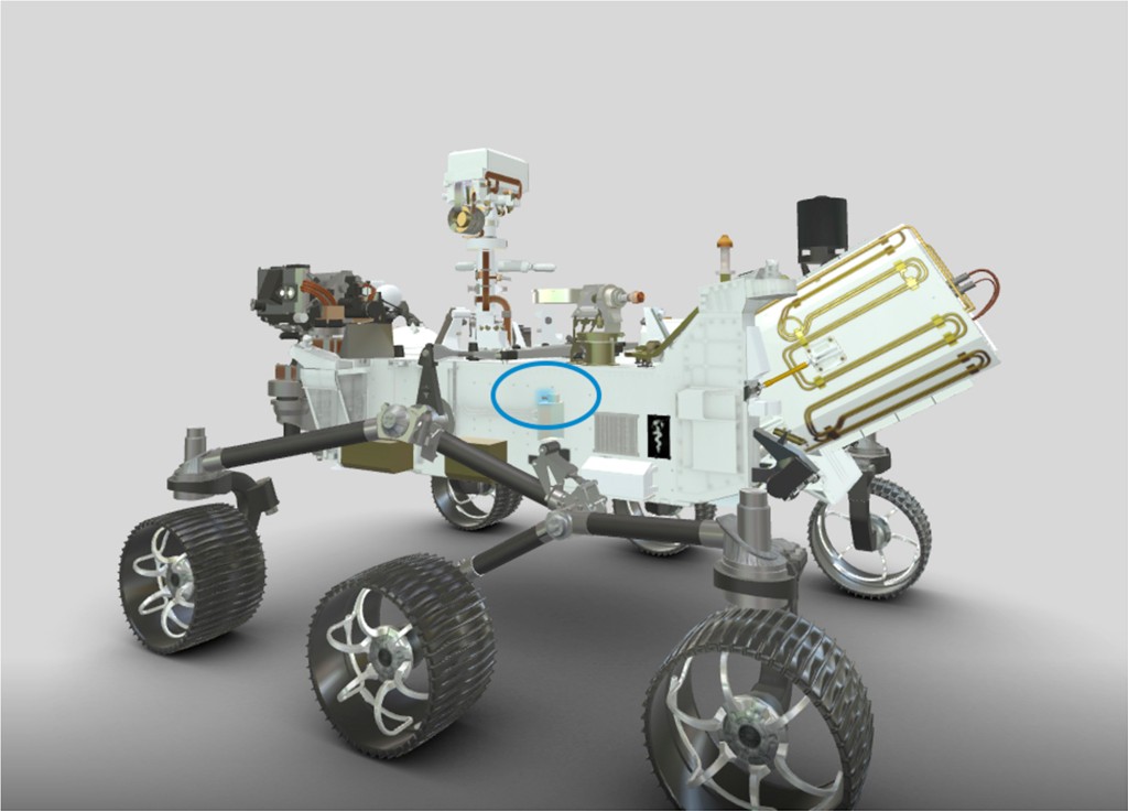 "Wenn Sie auf dem Mars stünden, würden Sie ein viel leiseres und gedämpfteres Geräusch hören als auf der Erde, und Sie würden etwas länger warten, um es zu hören." Sie schrieben NASA auf ihrer Website.