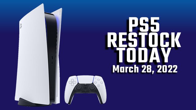 PSLS PS5 Restock-Update 28. März 2022