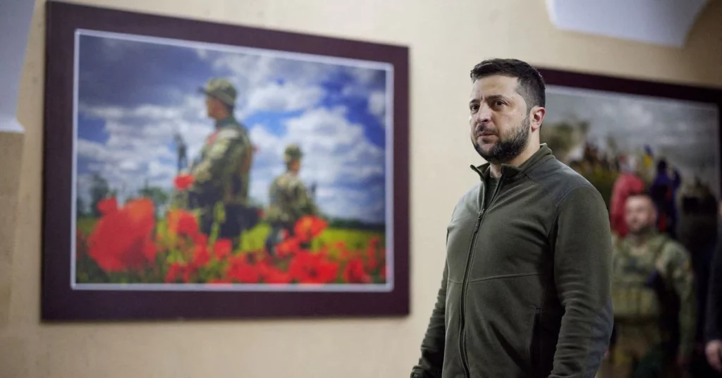 Der Führer der Ukraine fordert die westlichen Länder auf, sie zu bewaffnen, und fragt, ob sie Moskau fürchtet