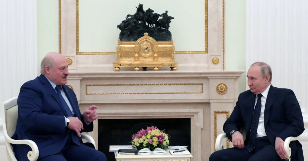 Die Ukraine sagt, Russland wolle Weißrussland in den Krieg ziehen, warnt vor einem Invasionsplan