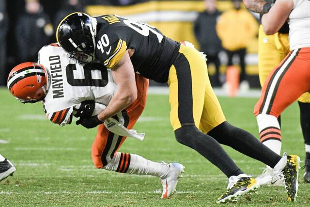Erster Anruf: Report Steelers wird Baker Mayfield auf dem offenen Markt „überfallen“;  Mike Tomlin trifft auf Malik Willis