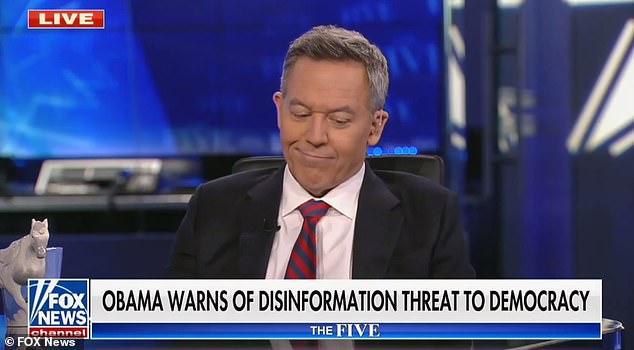 Greg Gutfeld, Moderator von Fox News, scherzte am Donnerstag wiederholt über den Untergang von CNN.