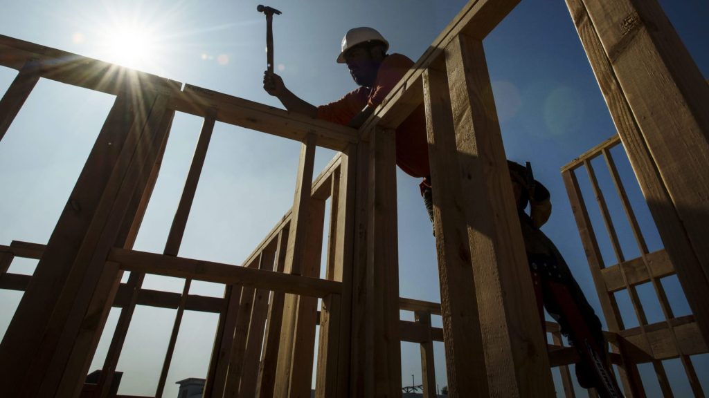 Die Stimmung beim Wohnungsbau sinkt den vierten Monat in Folge