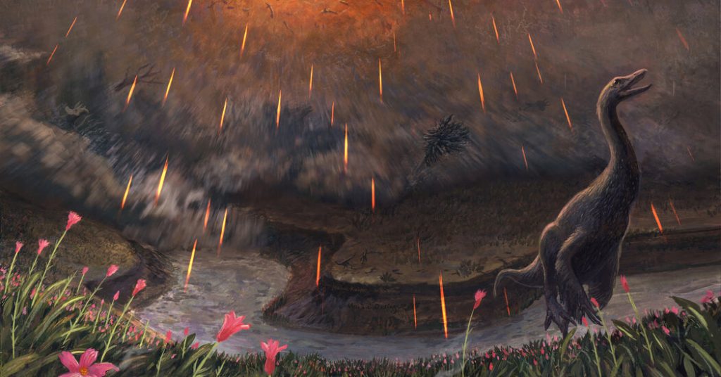 Fragmente eines Asteroiden, der Dinosaurier getötet hat, wurden möglicherweise an einer Fossilienfundstelle gefunden