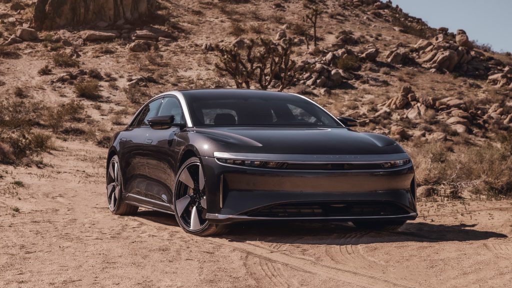 Lucid Air Grand Touring Performance debütiert mit 1.050 PS und 446 Meilen Reichweite