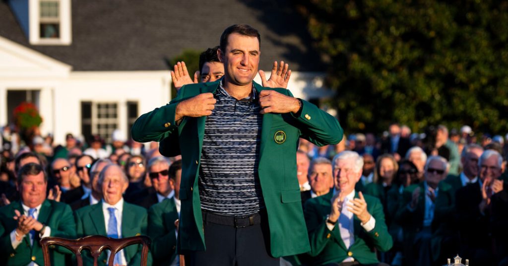 Scottie Schaeffler gewinnt sein erstes Masters-Turnier