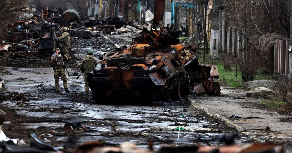 Ukrainer und Europäer werfen den Russen Gräueltaten vor