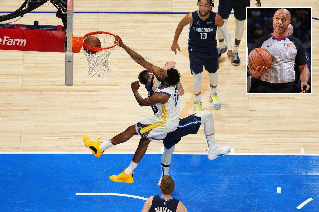 Draymond Green reißt die Referenz für falsche Verbindung auf Andrew Wiggins Dunk