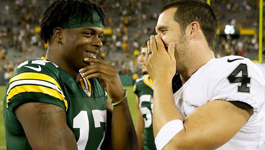 Derek Carr und Davante Adams versuchen seit fünf Jahren, aus Adams Raiders zu machen