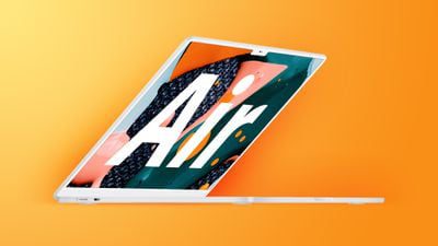 macbook air gelb rund