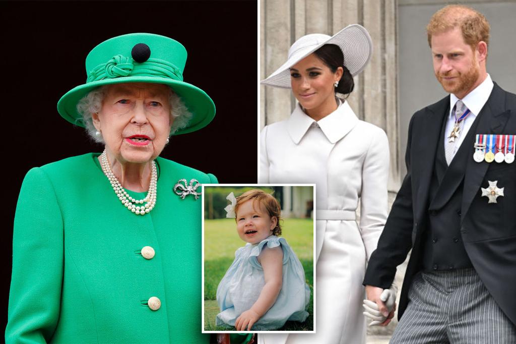 Harry und Meghan sagten: „Es gibt keine Chance“ für ein Foto von der Queen und Lillibet