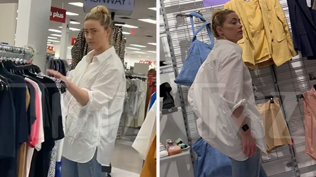 Amber Heard entdeckt Shopping bei TJ Maxx, ,3 Millionen Loom