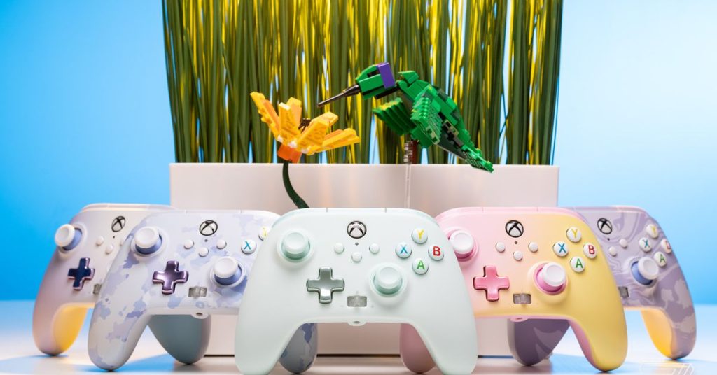 Erleben Sie die neuen pastellfarbenen Controller von PowerA für Xbox und PC