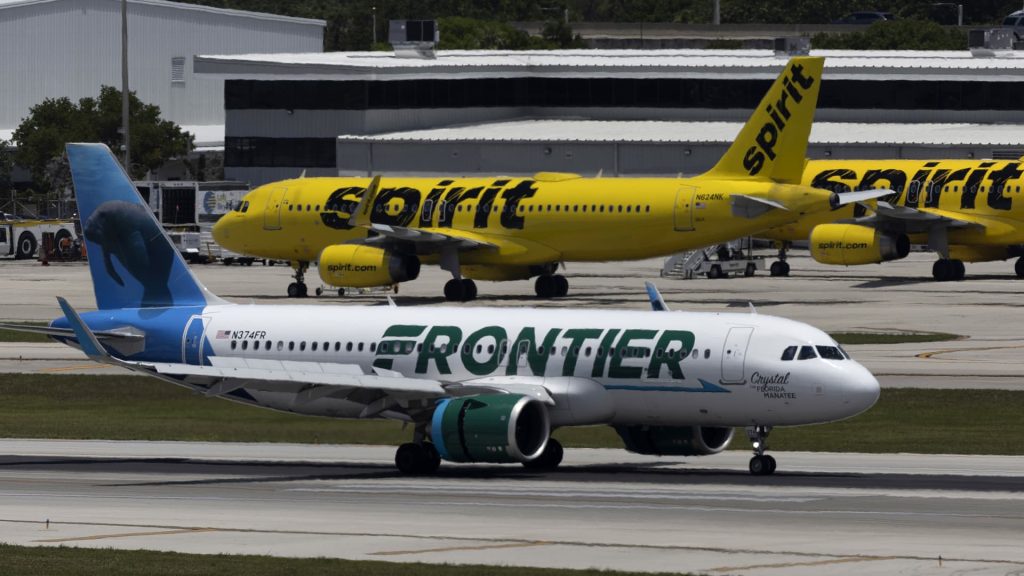 Frontier bietet 250 Millionen US-Dollar Rückbaugebühr, wenn die Spirit-Fusion verboten wird