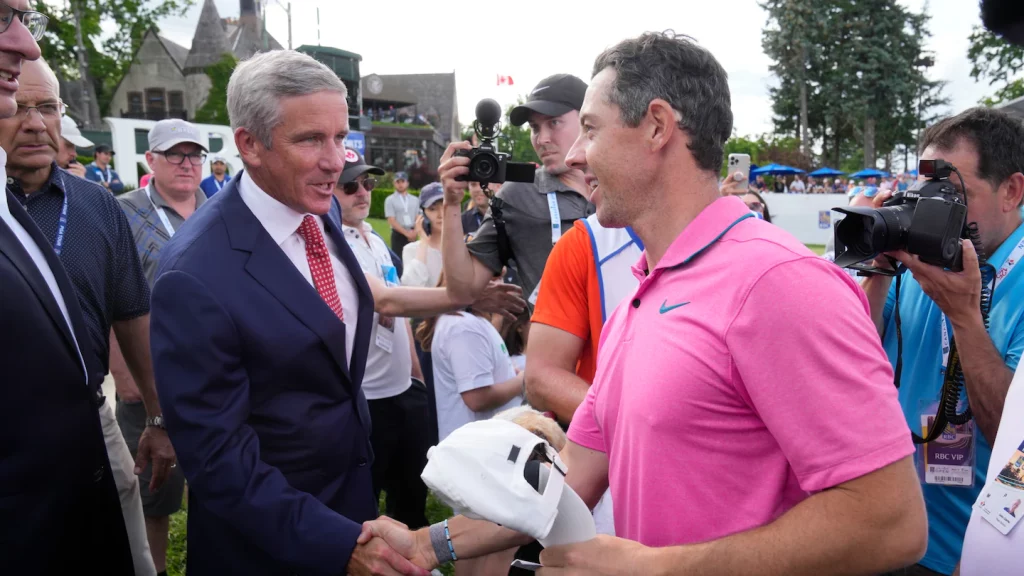 Jay Monahan sagt, dass LIV-Golfspieler von der PGA Tour nicht „frei fahren“ können