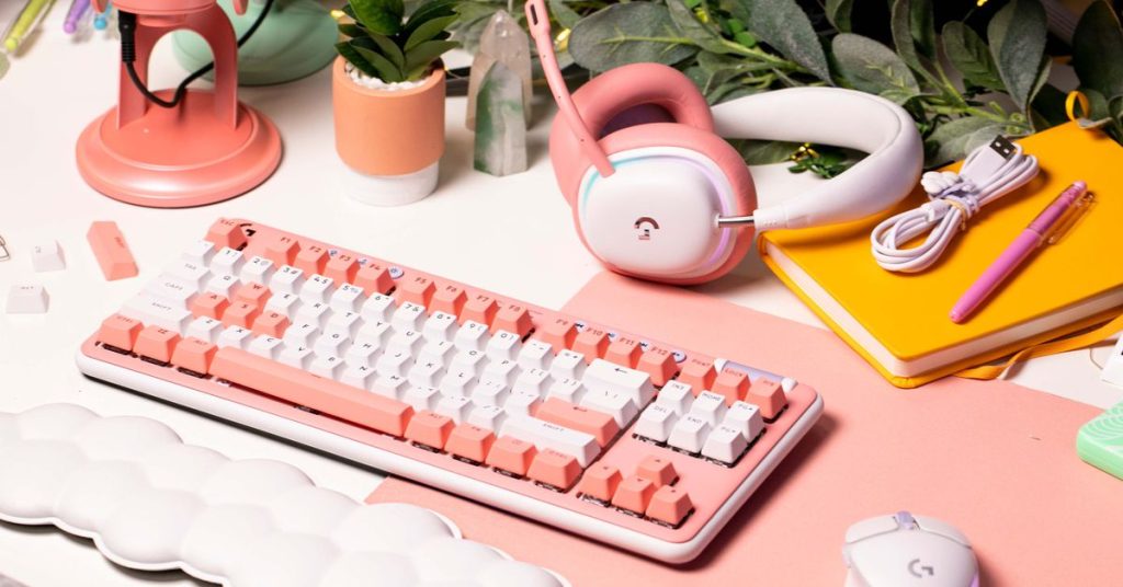 Logitech hat farbenfrohes und umfassenderes Unisex-Zubehör für Computerspiele entwickelt