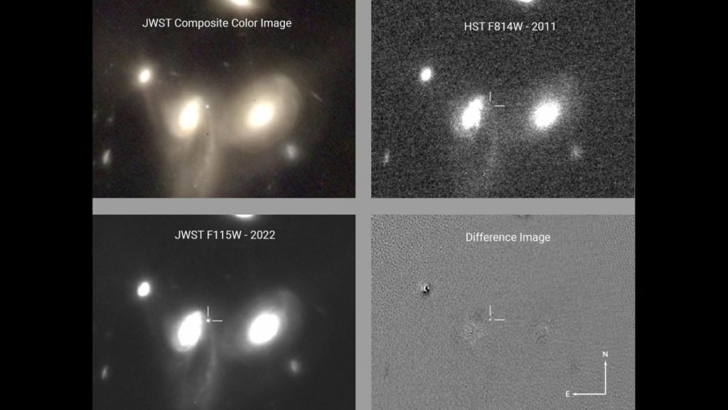 Das James-Webb-Weltraumteleskop entdeckt eine überraschende Supernova