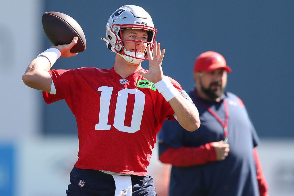Für die Saison 2022 arbeiten Mac Jones und die Patriots Offense mit Matt Patricia zusammen.
