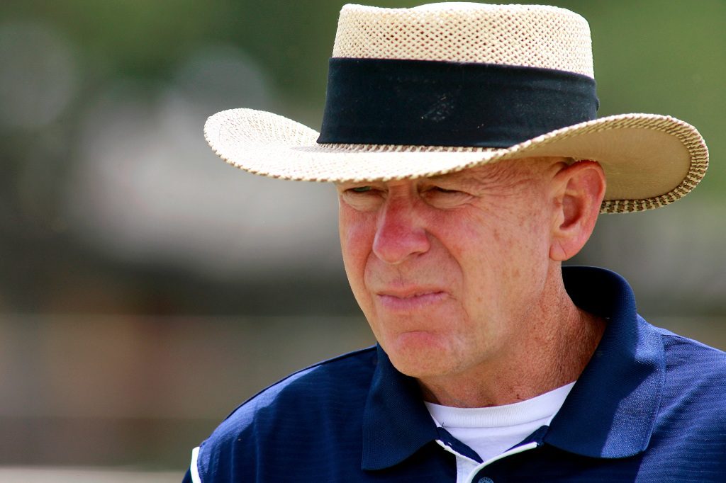 Odessa Permian Trainer Gary Gaines im Training im Jahr 2009.