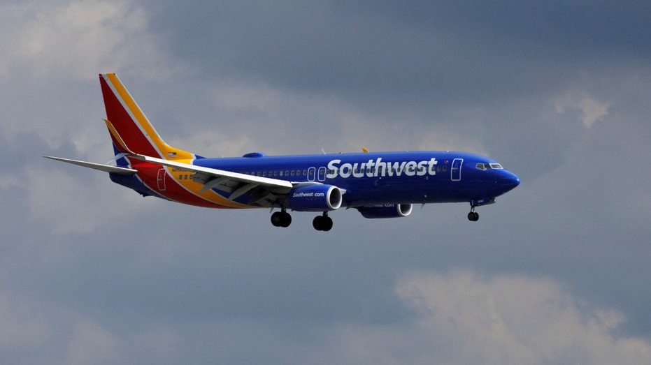Verkehrsflugzeug von Southwest Airlines