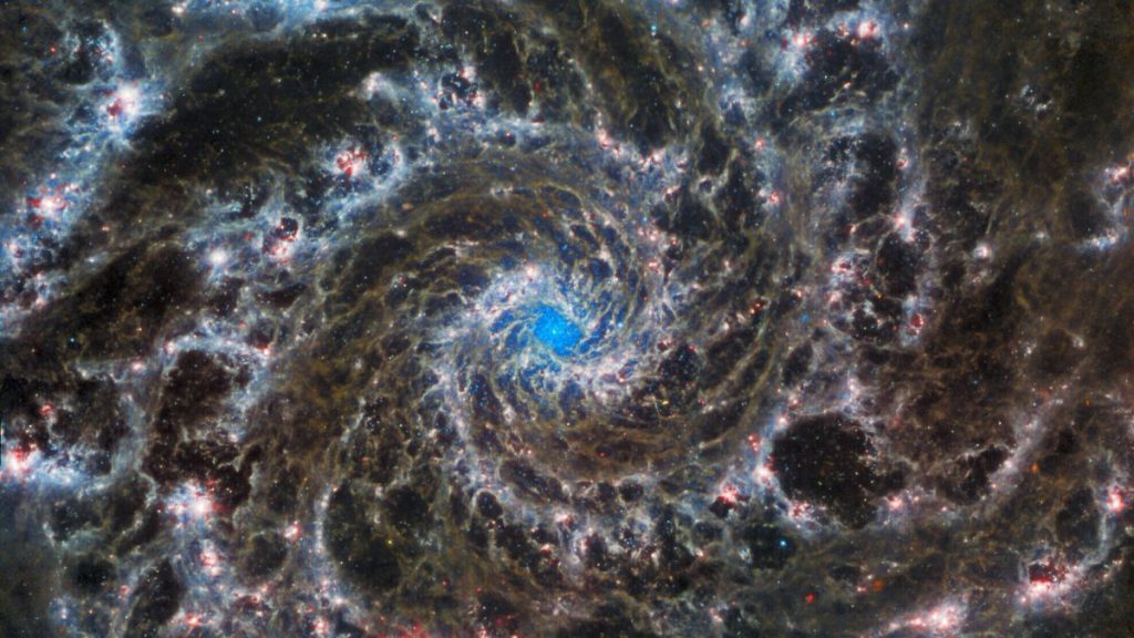 Die „Phantomgalaxie“, die vom James Webb Hubble Space Telescope enthüllt wurde