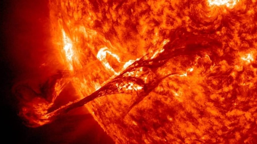 Ein Sonnensturm wird morgen die Erde treffen;  In vielen Gebieten wird mit Funkausfällen gerechnet