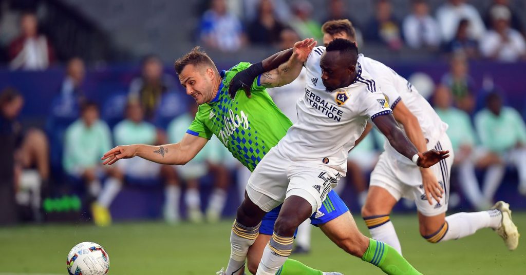 LA Galaxy vs. Sounders, Vollzeit: Der späte Elfmeter lässt es intakt