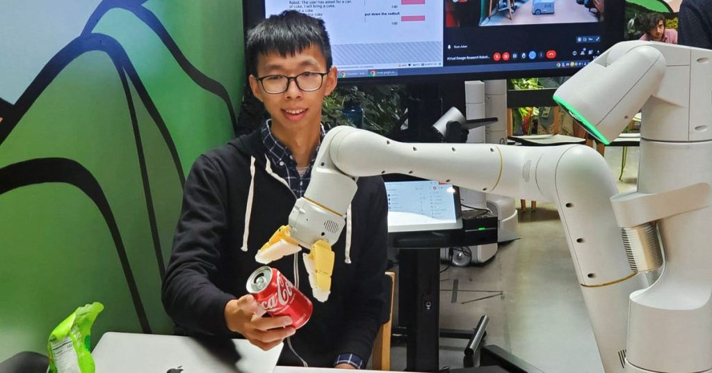 OK Google, bring mir eine Coca-Cola: Riesige KI-Demos von Soda holenden Robotern