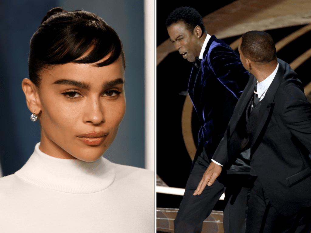Zoe Kravitz bedauert, wie sie Will Smith bei Oscar geschlagen hat: „Es ist eine beängstigende Zeit, eine Meinung zu haben“