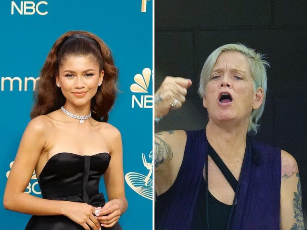 Zendayas Mutter sagt, sie musste den Namen ihrer Tochter bei den Emmys nennen, nachdem die Sicherheit sie daran gehindert hatte, sich dem Tisch des Schauspielers zu nähern