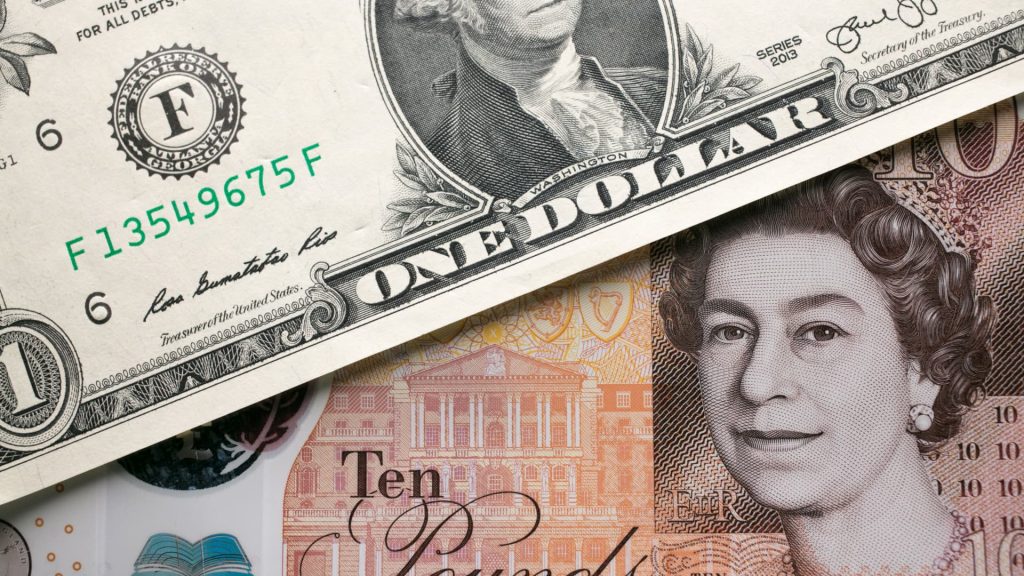 Die europäischen Märkte sind offen bis geschlossen.  Das britische Pfund fällt gegenüber dem Dollar