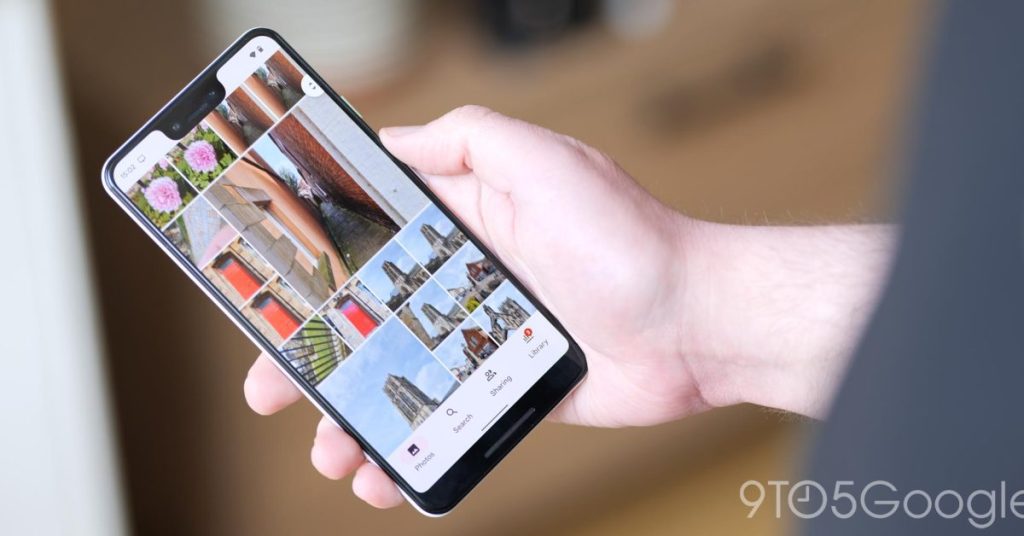 Einige Nutzer von Google Fotos finden alte Fotos, die beschädigt sind