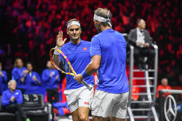 Live-Ergebnisse und Updates des Laver Cup: Federer und Nadal spielen im Paarspiel