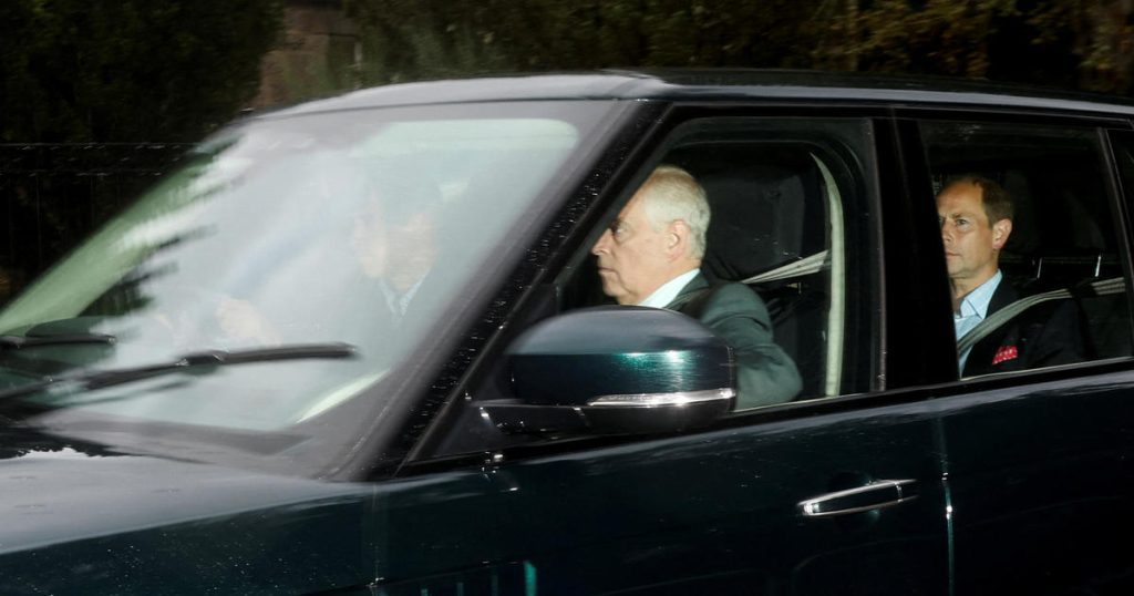 Mitglieder der königlichen Familie treffen mit dem Tod von Königin Elizabeth II. in Balmoral Castle ein