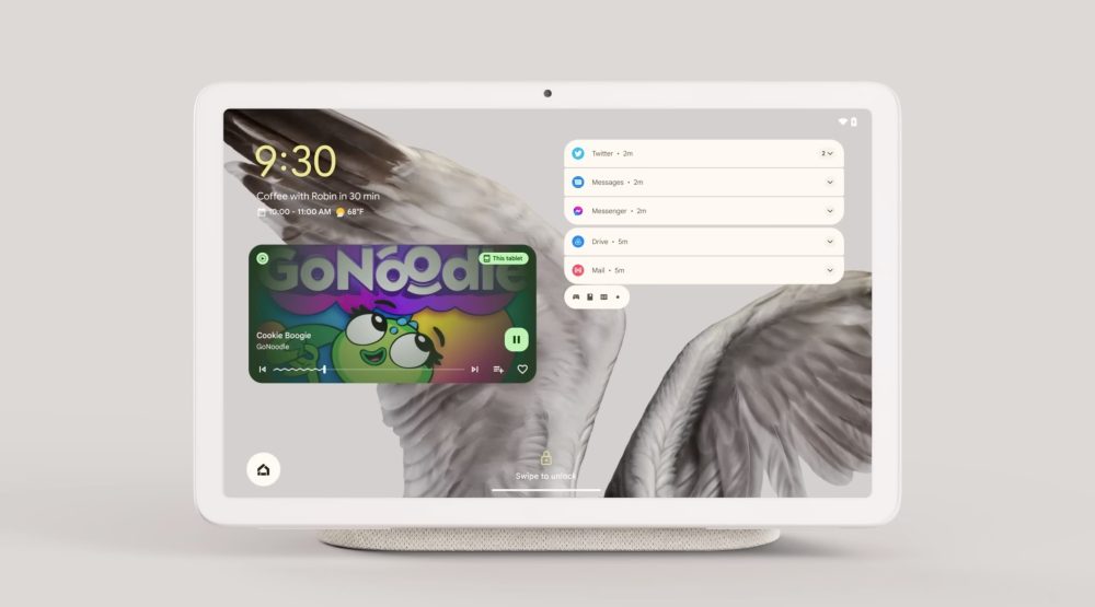 Benutzeroberfläche des Pixel-Tablets