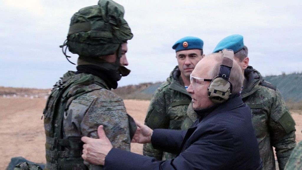 Wladimir Putin löste in einem neuen Video Krebsgerüchte aufgrund von Anzeichen in der Vene aus