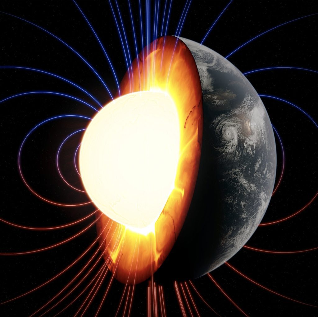 Die Studie liefert klarere neue Beweise für frühe tektonische Plattenbewegungen und das Umdrehen geomagnetischer Pole.