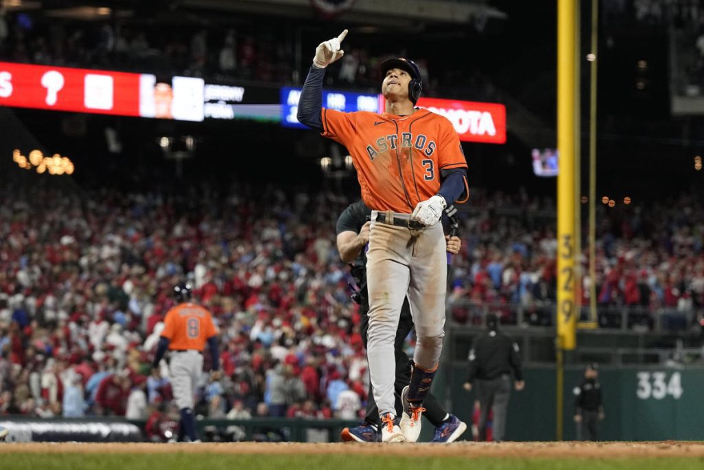 Astros führt Phillies in Weltmeisterschaftsspiel 5 hinter Jeremy Peña an, der lang erwartete Sieg von Justin Verlander