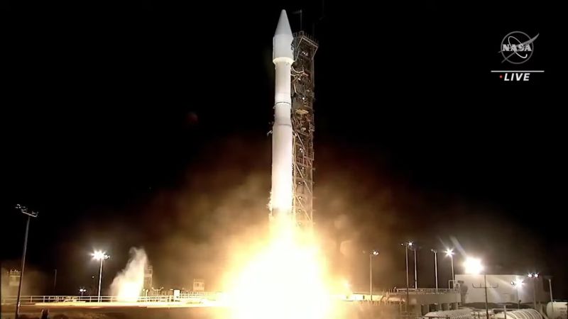 Der Hitzeschild, der Menschen auf dem Mars landen kann, wird ins All geschossen