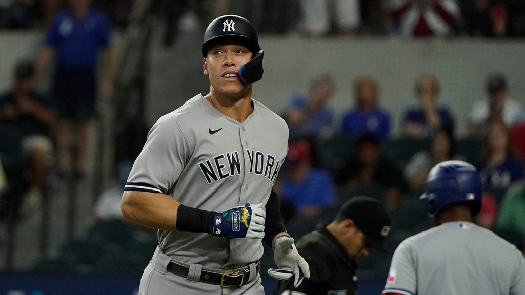 Aaron Judge, der in San Francisco auf Band aufgenommen wurde, wird voraussichtlich auf die Giants treffen