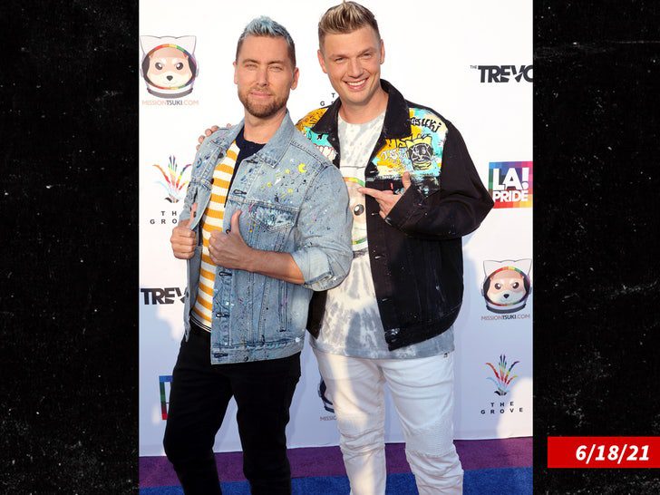 Lance Bass Nick Carter
