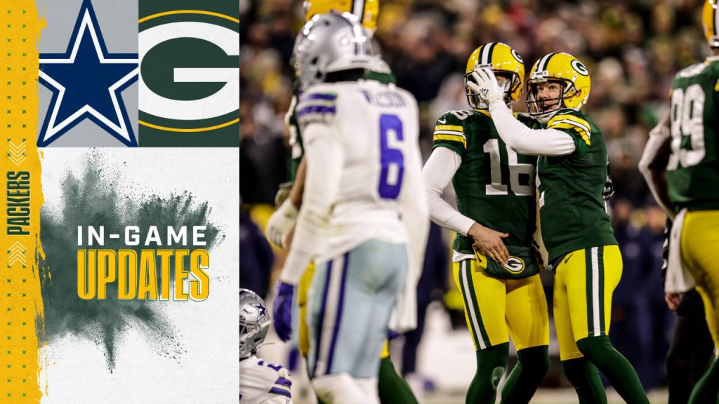 Die Packers besiegen die Cowboys, 31-28 bei OT