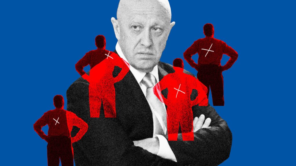 Putin Ali Yevgeny Prigozhin wendet sich in einer Welle von Hinterlist gegen russische Beamte