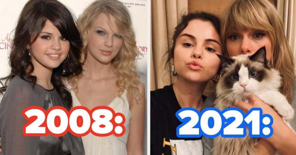 Taylor Swift und Selena Gomez Backstage BFF-Momente