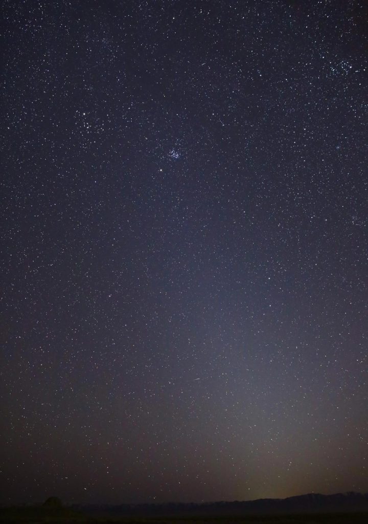 Zodiacal Light in Skull Valley Utah