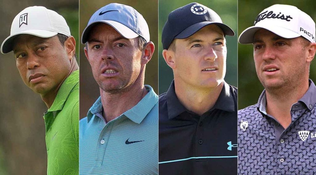 Live-Updates für „The Match“: Tiger Woods & Rory McIlroy vs. Justin Thomas & Jordan Spieth