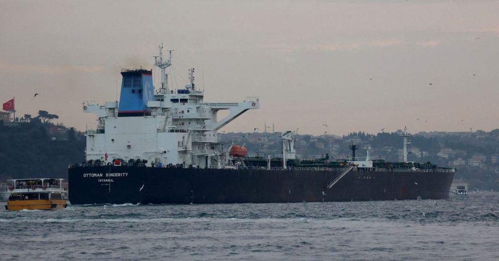 Sackgasse des türkischen Öltankers brüllt Russlands Ölsanktionen