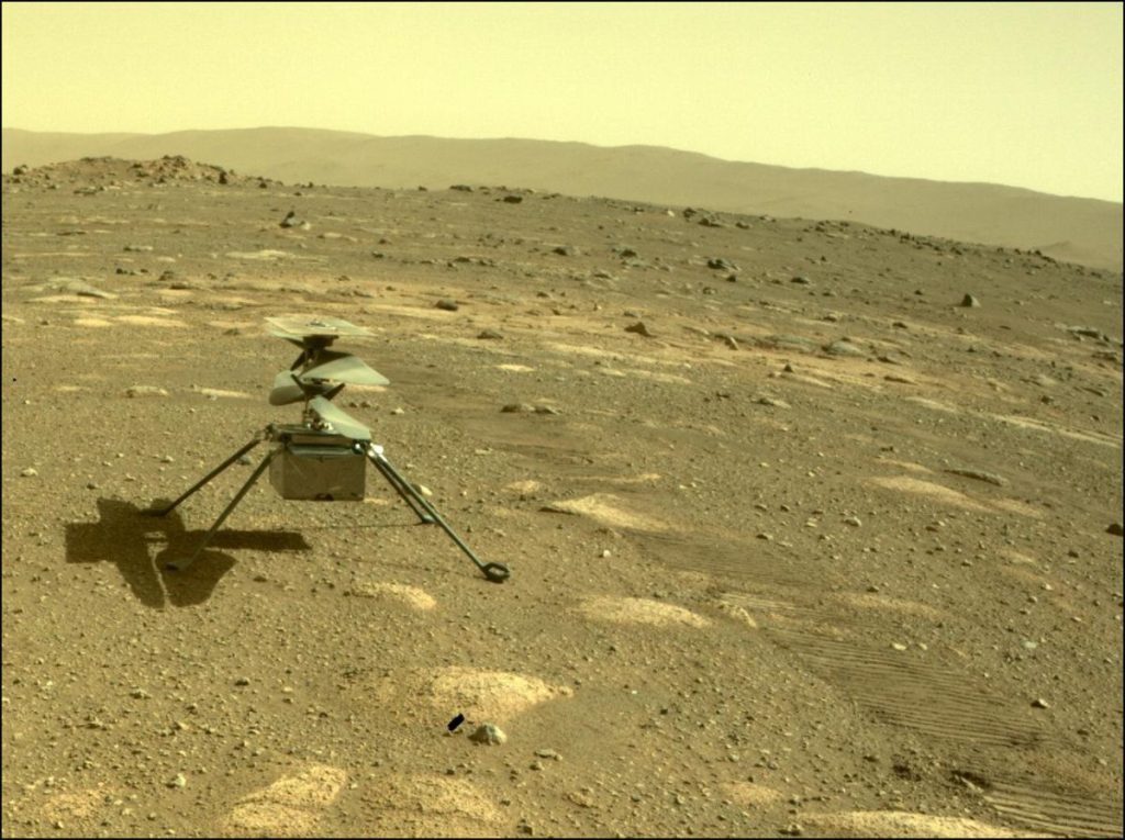 Der Mars-Helikopter der NASA wird (mindestens) bis September weiterfliegen