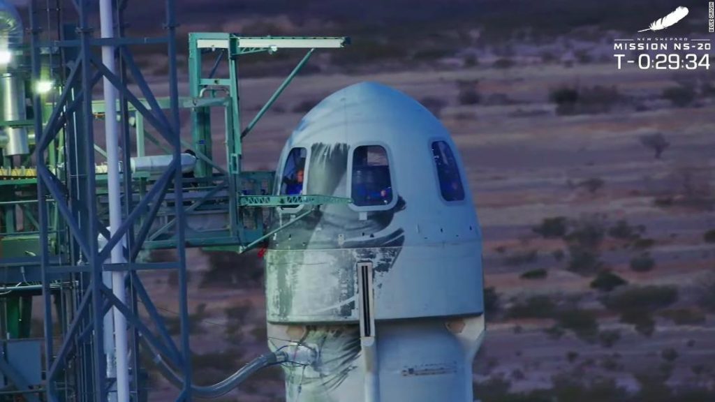 Blue Origin startet heute: Sechs Personen nehmen an der Reise des Überschall- und suborbitalen Weltraumtourismus teil